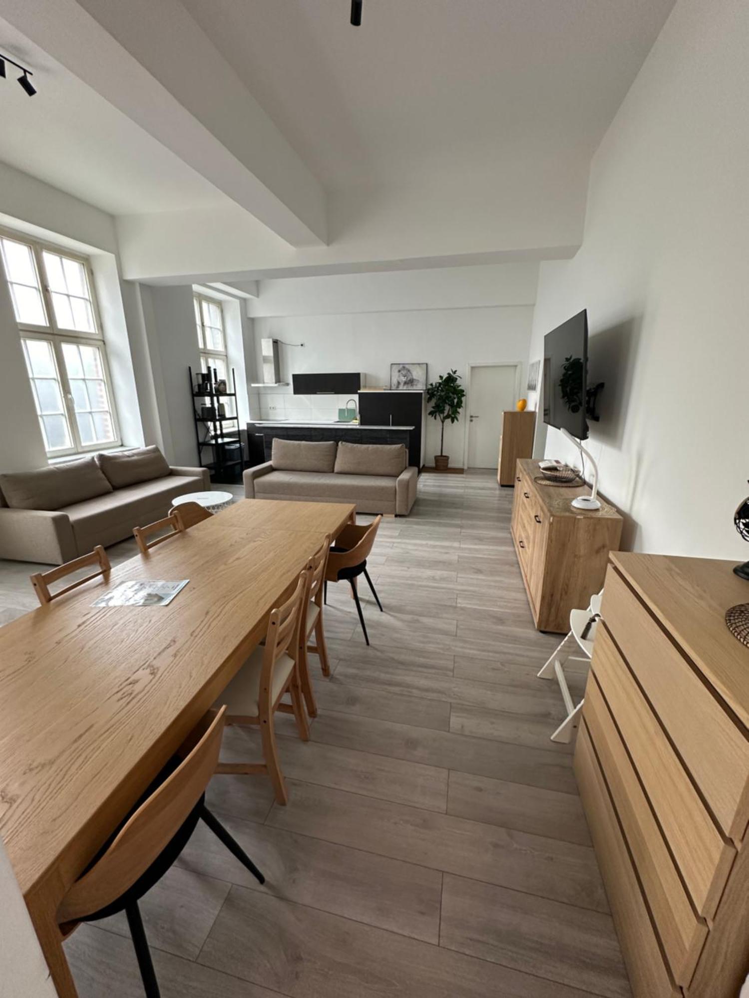 Viersen Schoene Apartments Am Duelkener Bahnhof Экстерьер фото